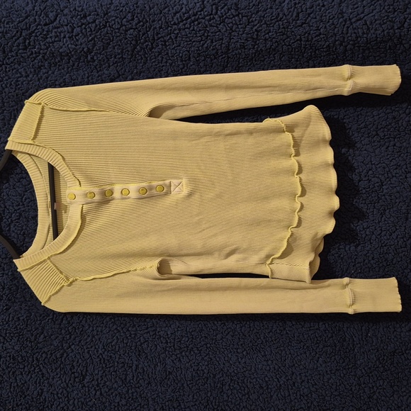 Free People Button-Front Up - LARGE - Picture 1 of 6